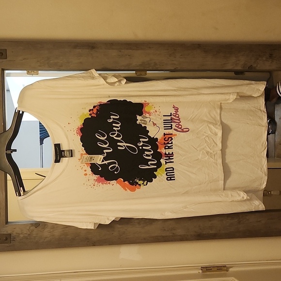 Ashley Stewart Hi - Low T Shirt - Picture 1 of 4